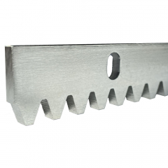 Рейка оцинкованная стальная зубчатая 6 мм 