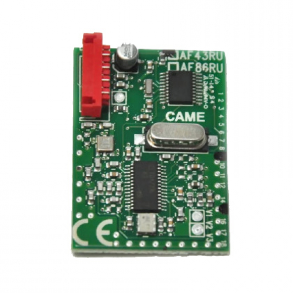 Радиоприемник встраиваемый для ворот и шлагбаумов CAME AF-43RU